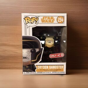 Funko Pop! Star Wars Dryden Gangster #254 Target Exclusive Vinyl Bobble-Head NEW